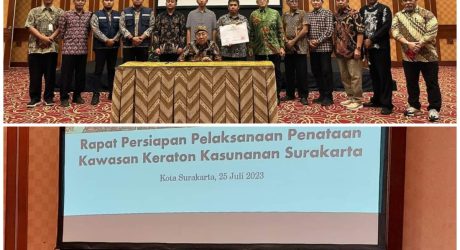 Raja Kraton Surakarta  Teken Resmi Revitalisasi